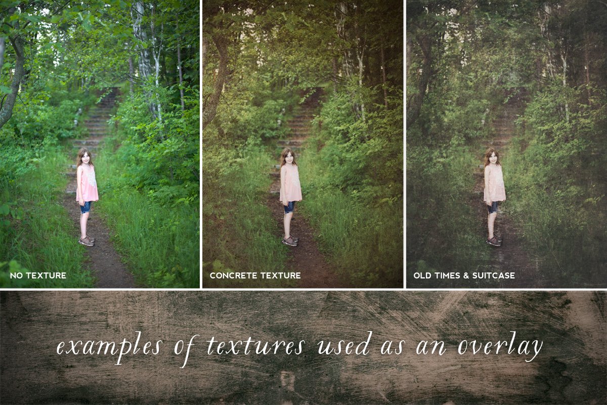 Vintage Textures & Overlays preview image.