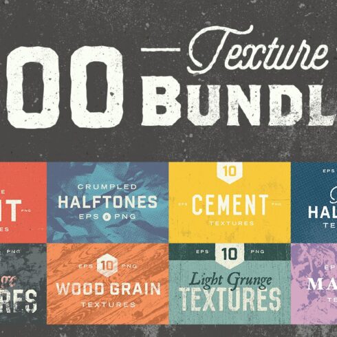 100 Texture Bundle cover image.