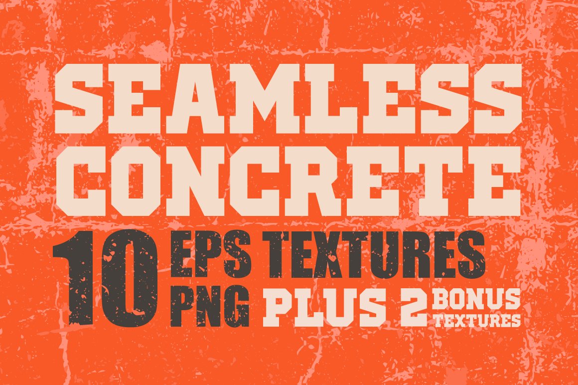 Seamless Concrete Textures cover image.