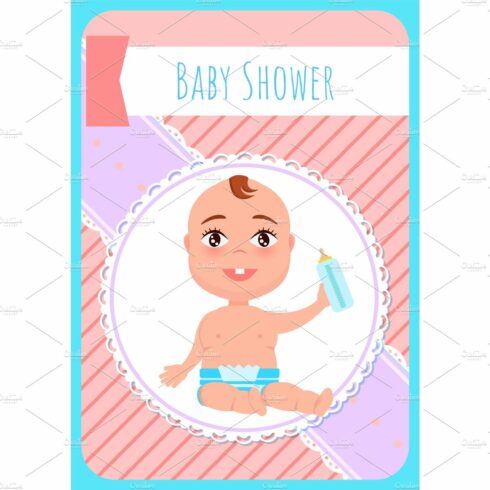 Baby Shower Greeting Card, Newborn cover image.