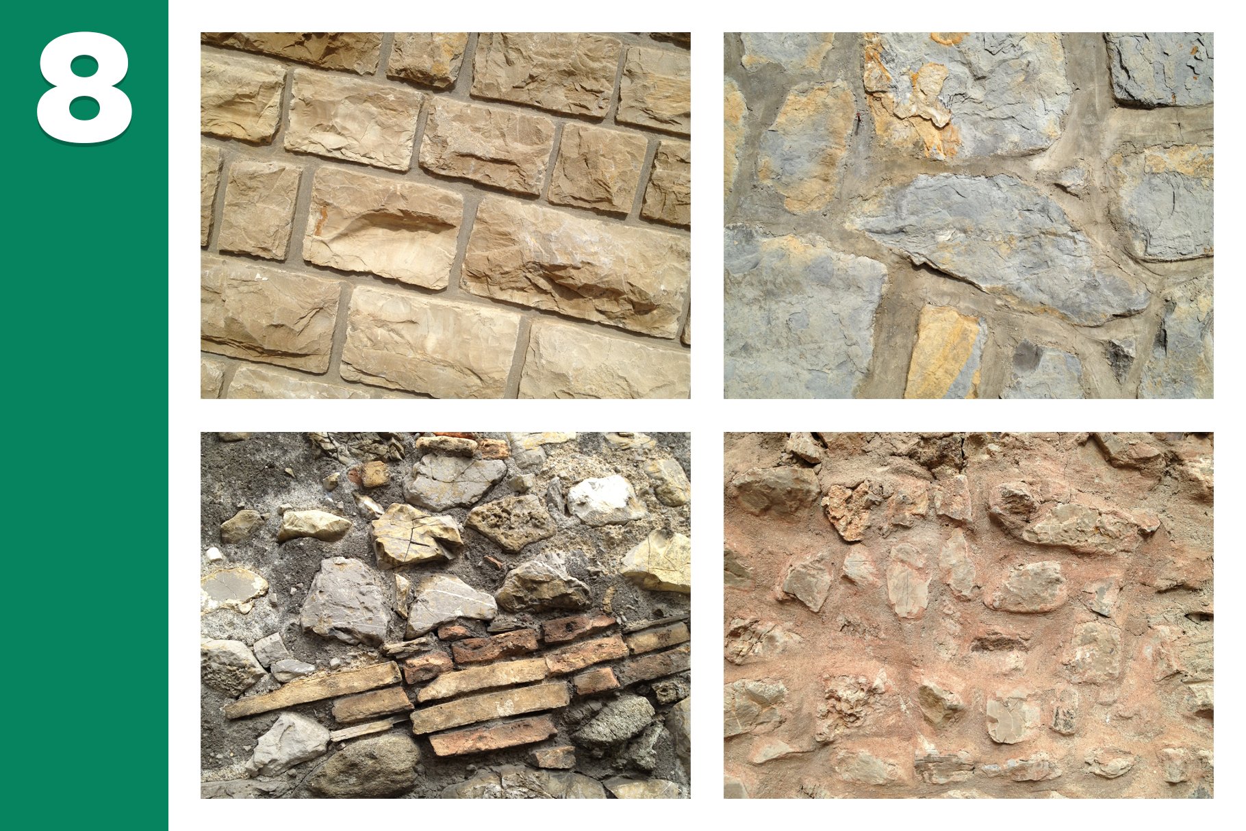 8 Brick Textures preview image.