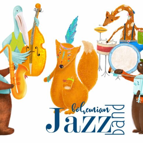 Animals jazz band. cover image.