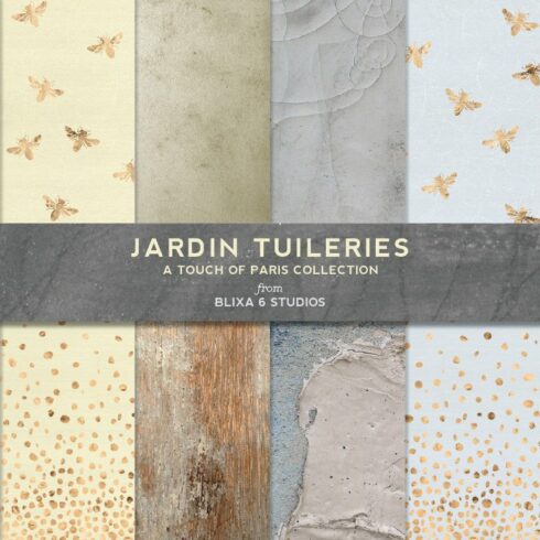 Parisian Textures & Gold Foil: Fresh cover image.
