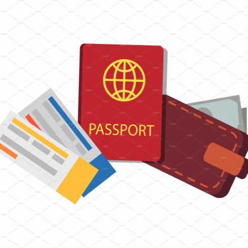 Passport Tickets Collection Vector cover image.
