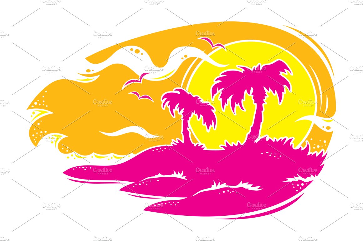 Tropical Sunset cover image.