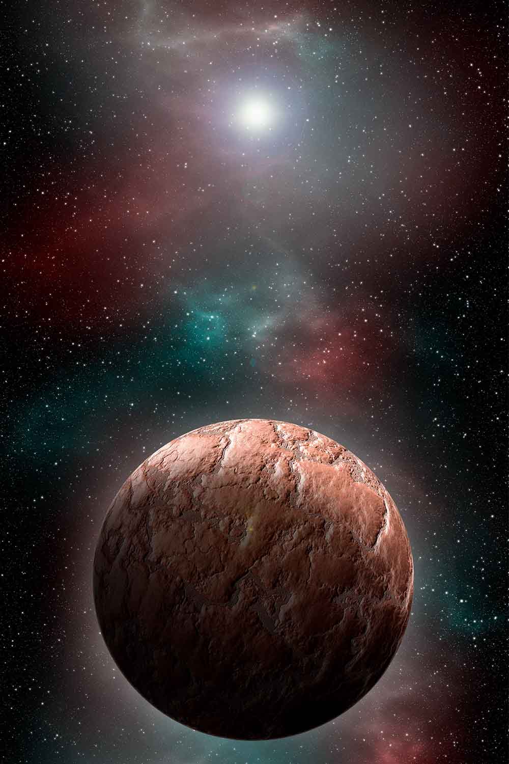 Unknown planet from outer space pinterest preview image.