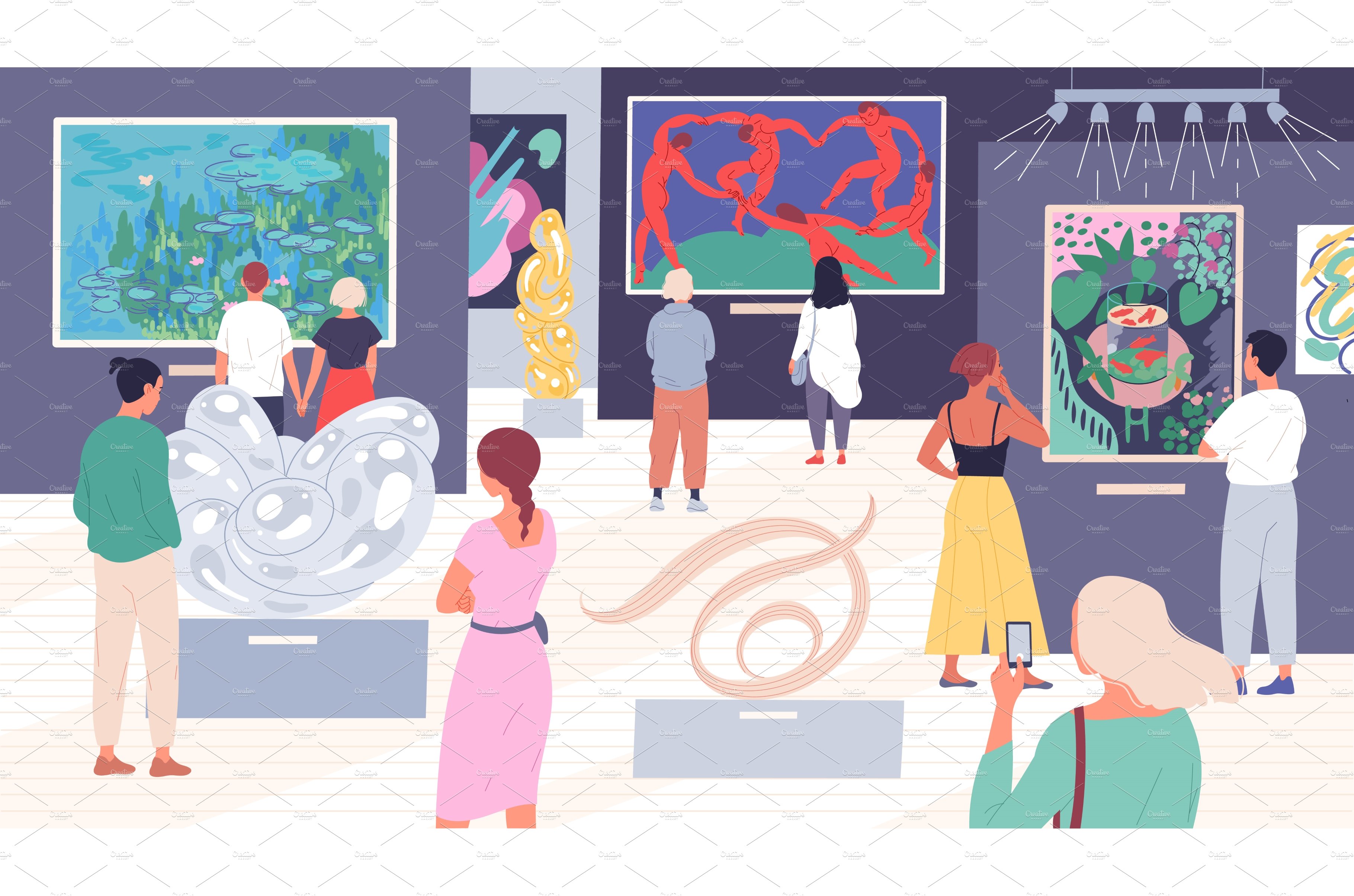 People on exhibition at the Museum cover image.