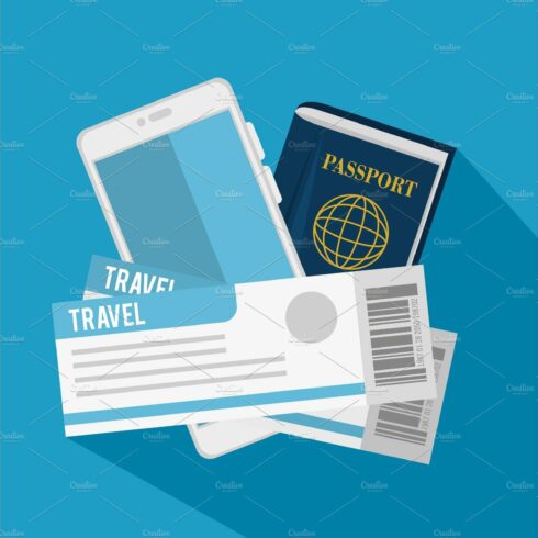 passport and flight tickets cover image.