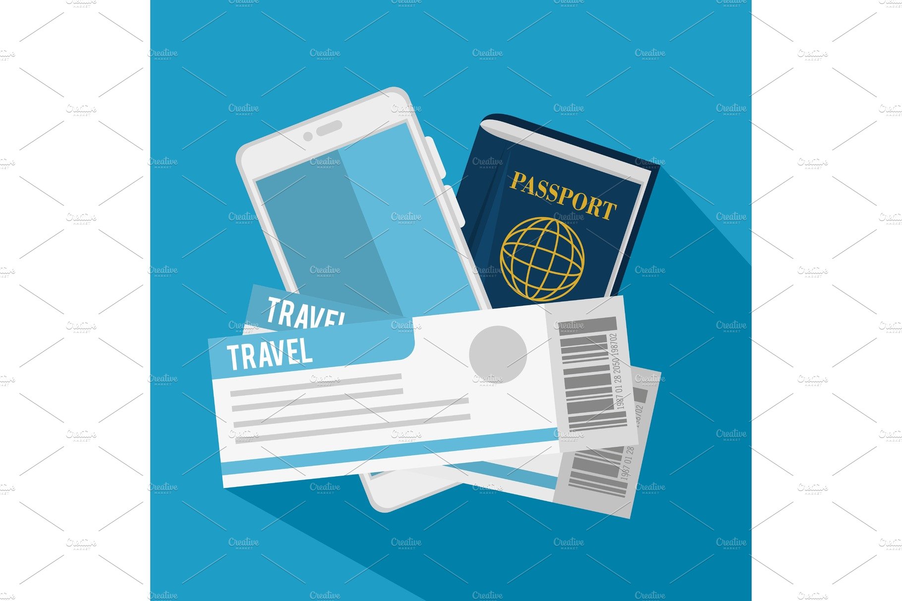 passport and flight tickets cover image.