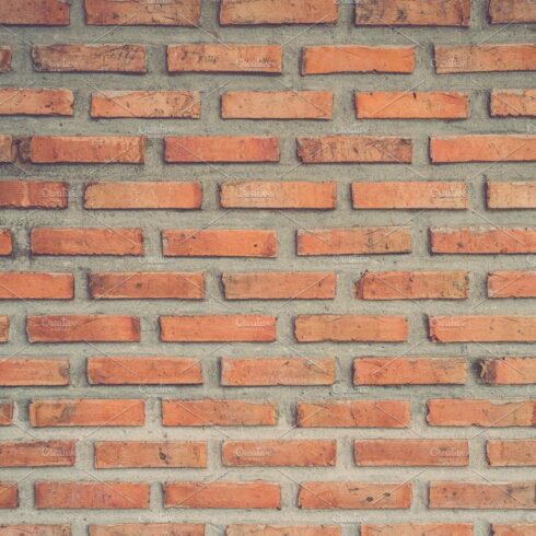 Brick wall background cover image.