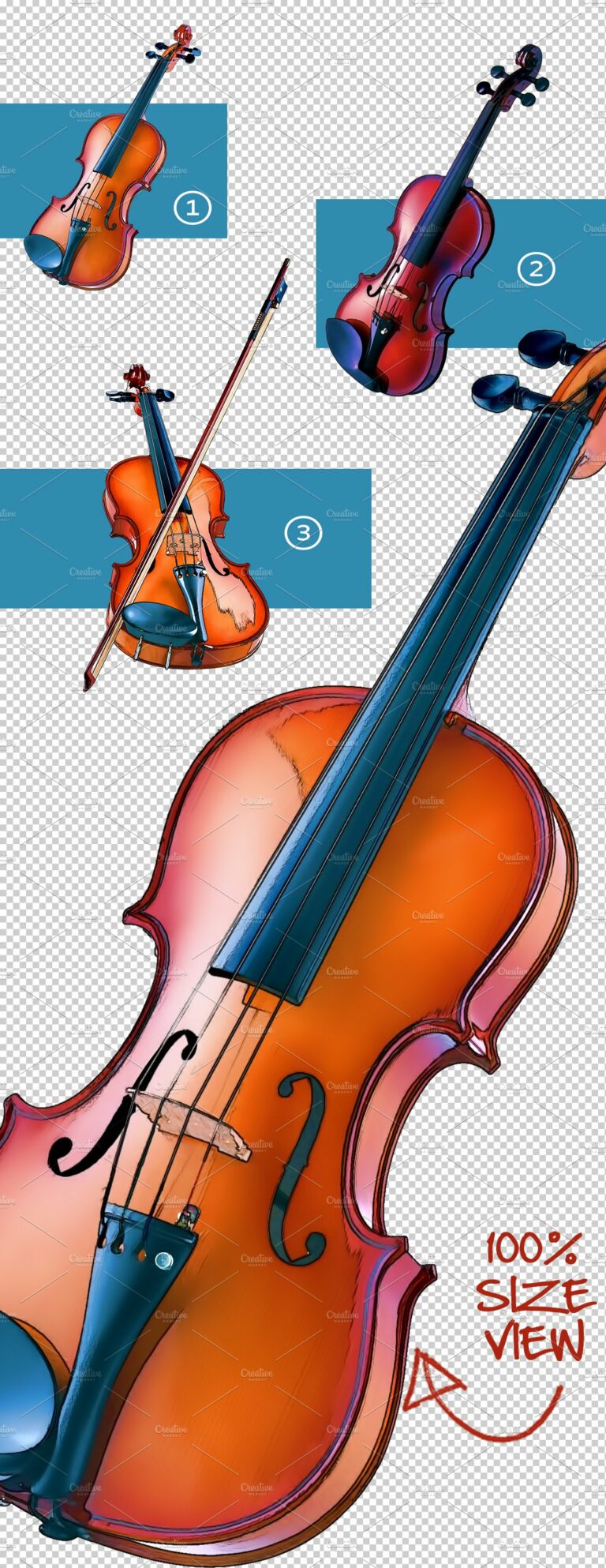 Nine Musical Instruments – MasterBundles
