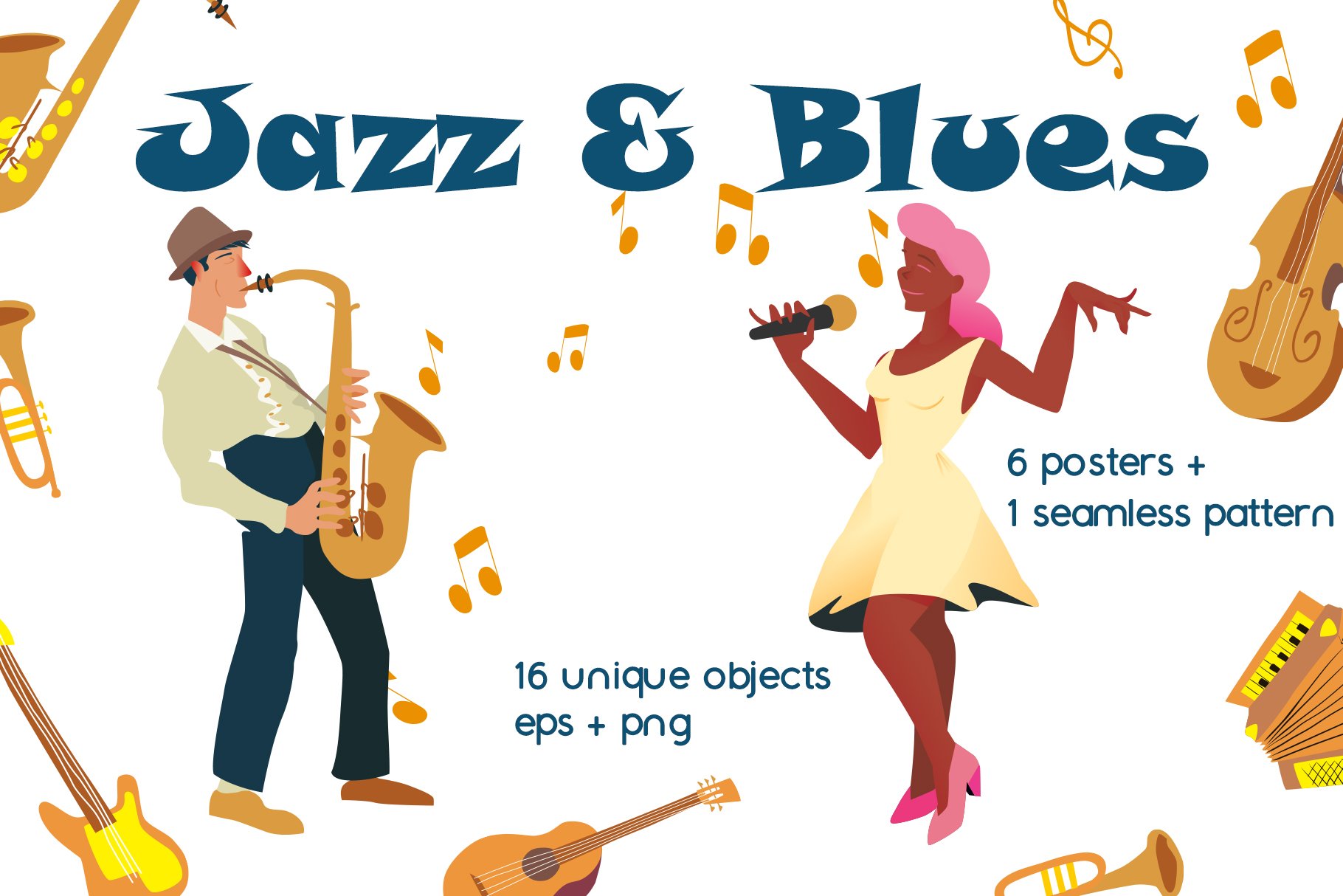 Jazz & blues cover image.