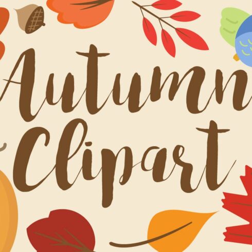 Autumn Clip Art cover image.