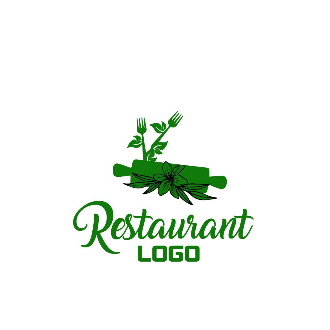 Free Cooking Kitchen Logo preview image.