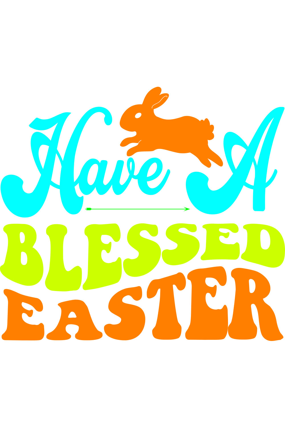 Have A Blessed Easter pinterest preview image.
