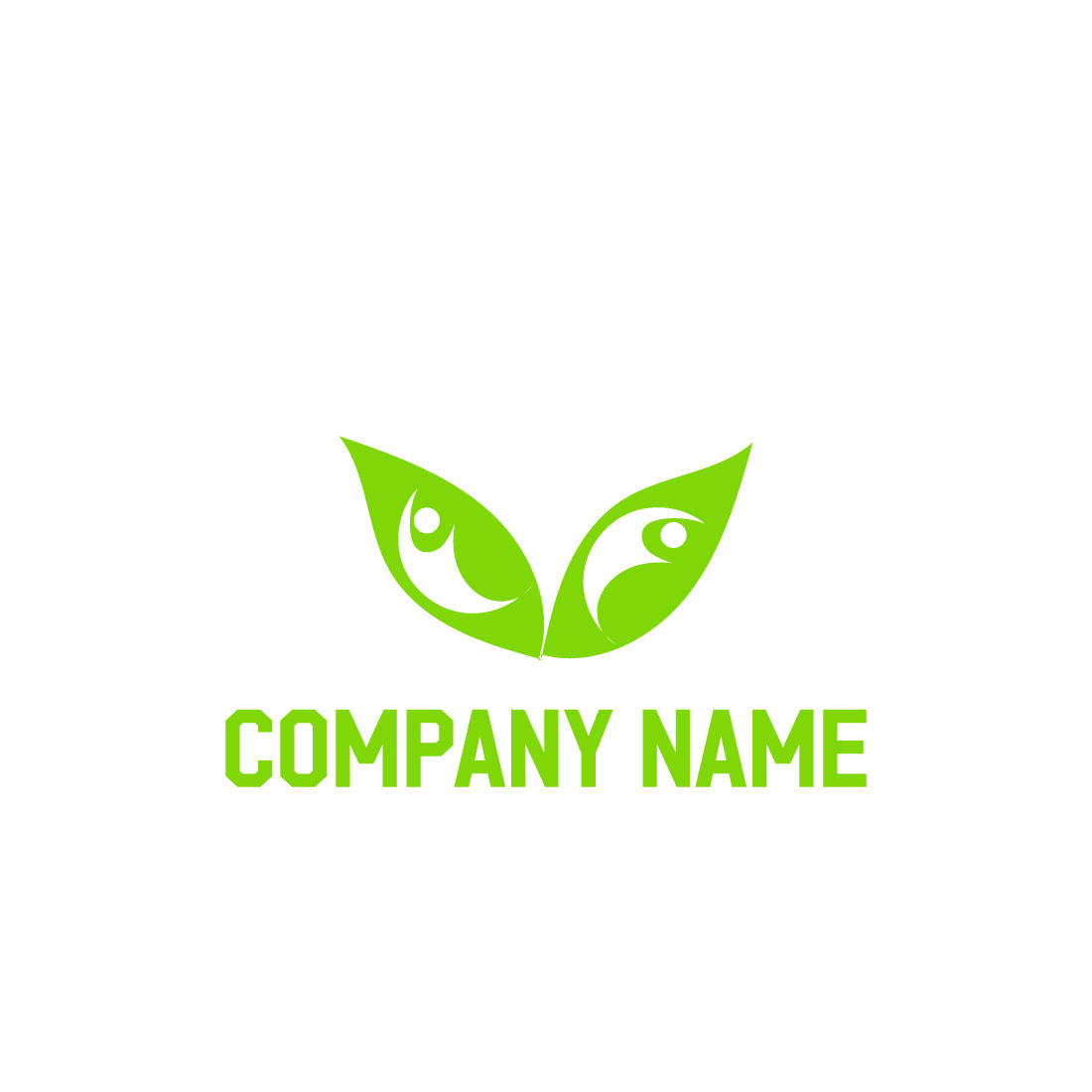 Free Health Company Logo preview image.