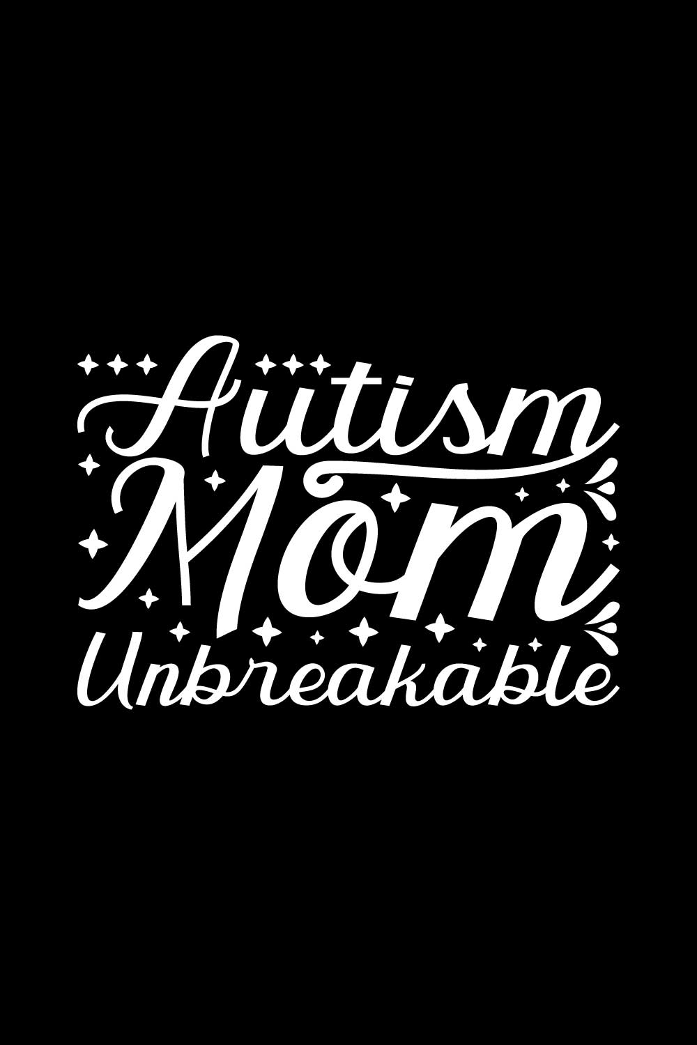 Autism awareness T-Shirts Design pinterest preview image.