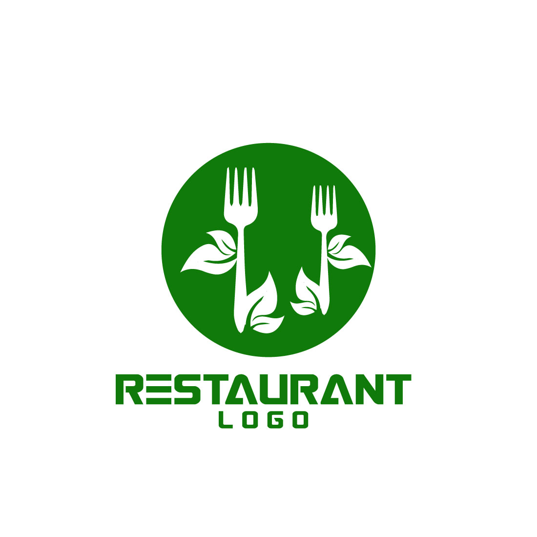 Free Organic Food Logo preview image.