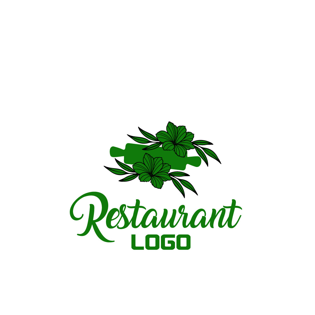 Free home cooking logo preview image.