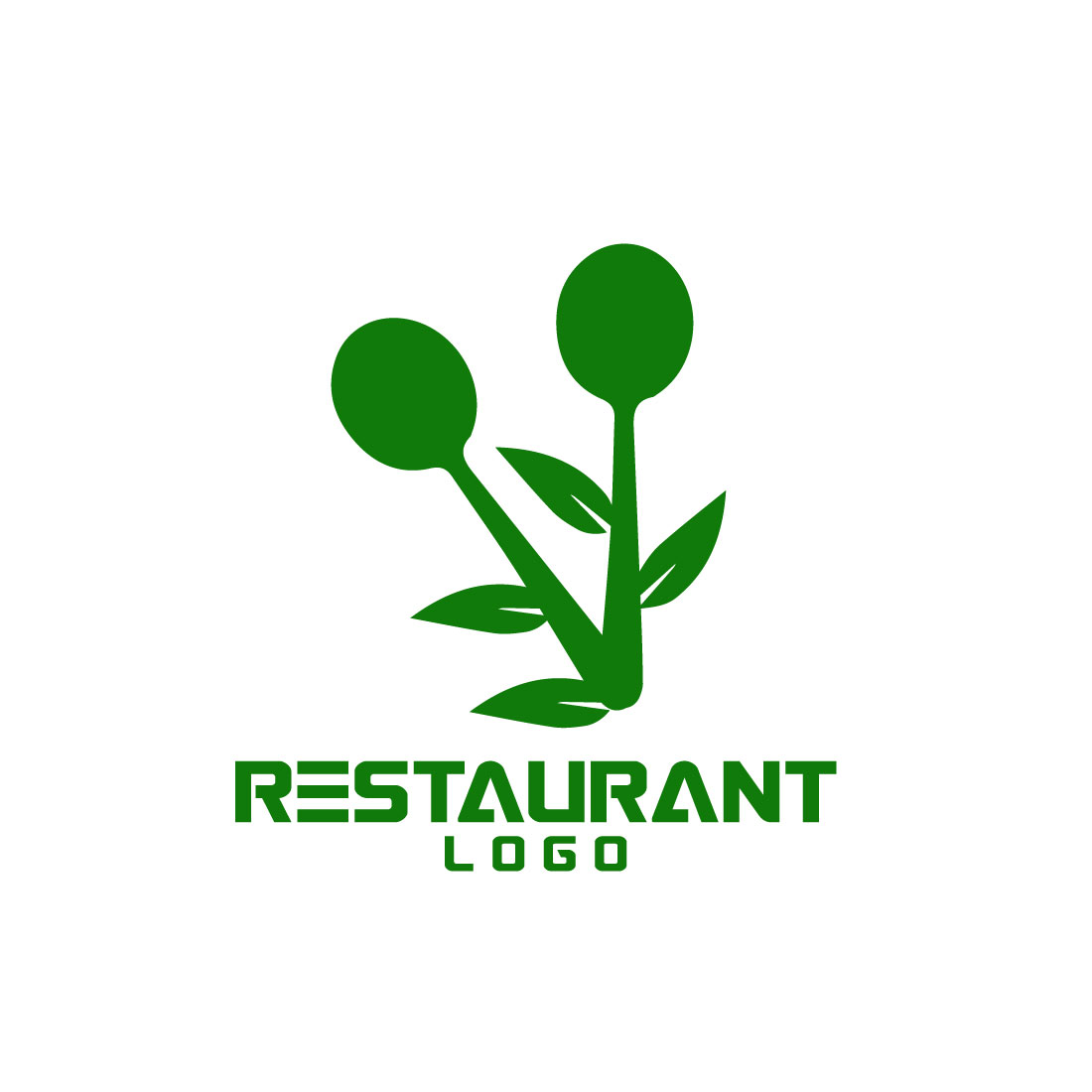 Free Restaurant Logo preview image.