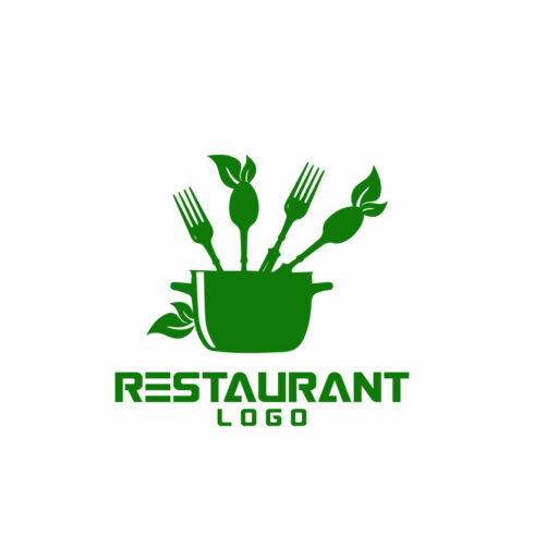 Free Food Restaurant Logo design cover image.