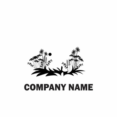 Free natural floral and organic logo cover image.