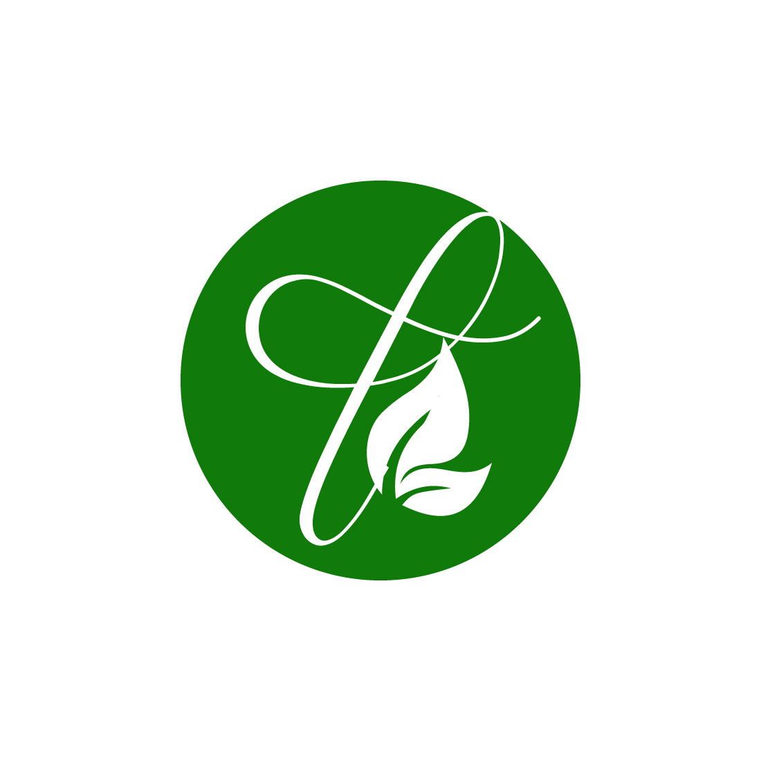 Free botanical logo preview image.