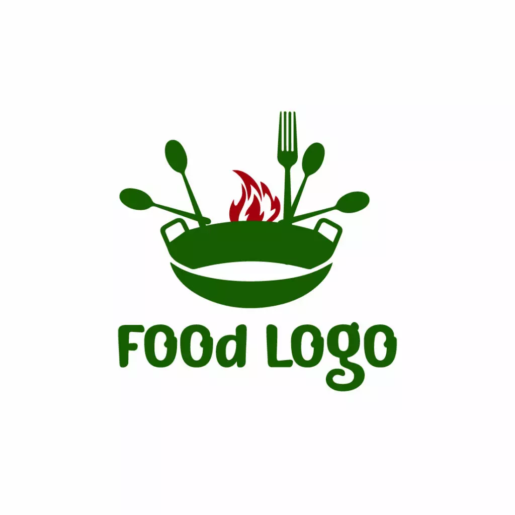 Free green food cooking logo - MasterBundles