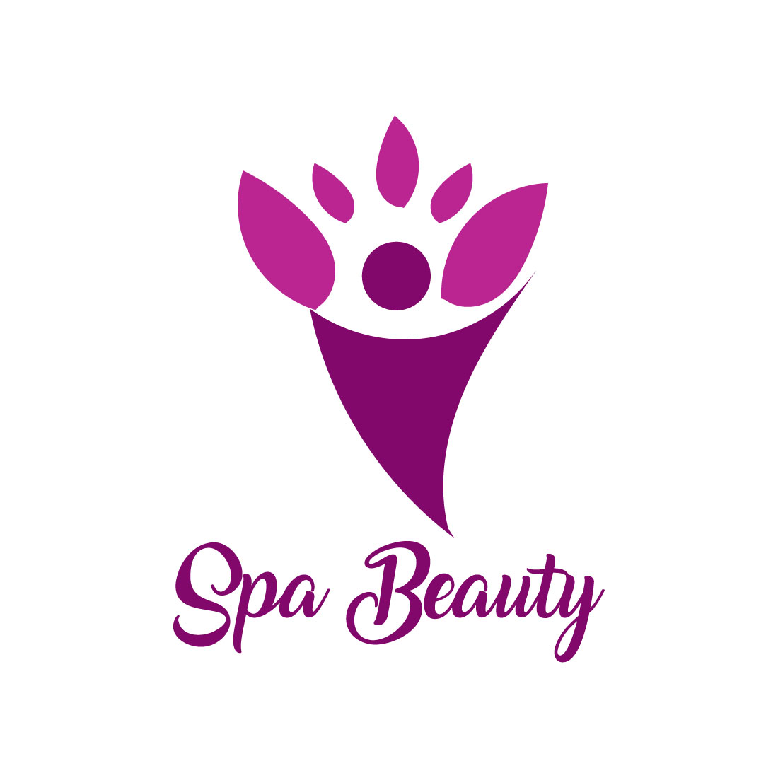 Free beautiful results logo preview image.