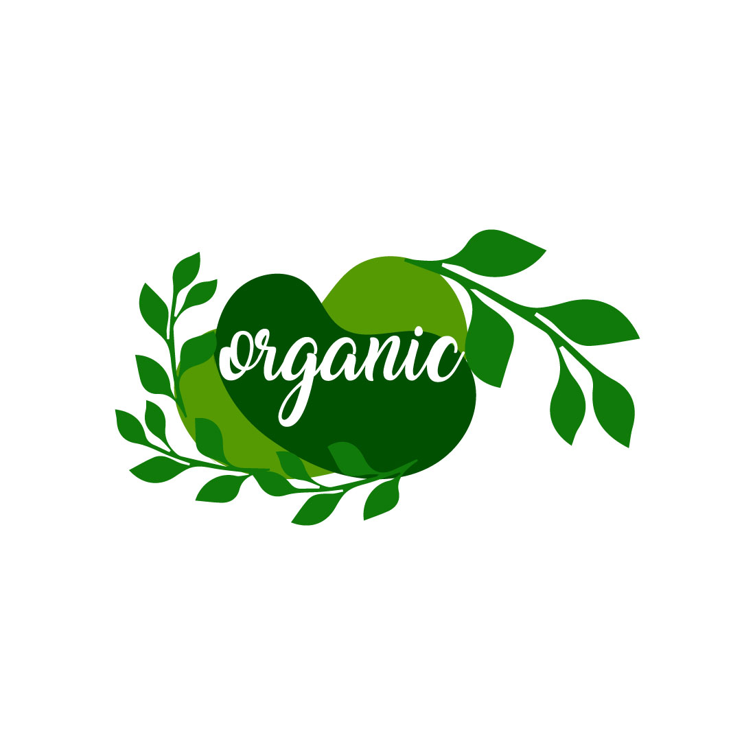 Free Holistic organic logo preview image.