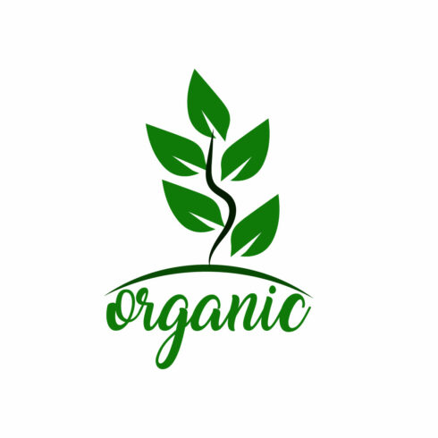 Free leaves floral organic logo cover image.