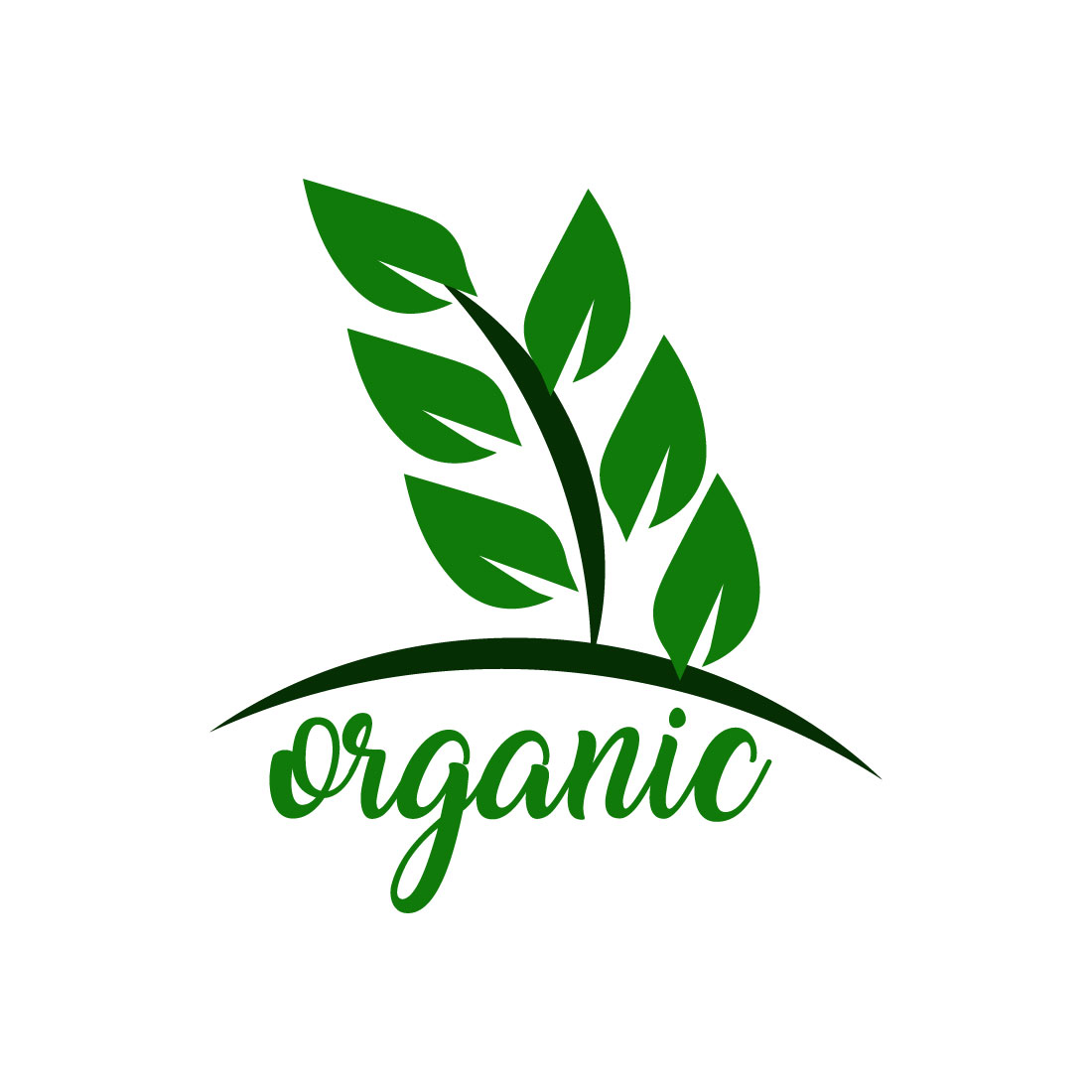 Free Earth-friendly organic logo cover image.