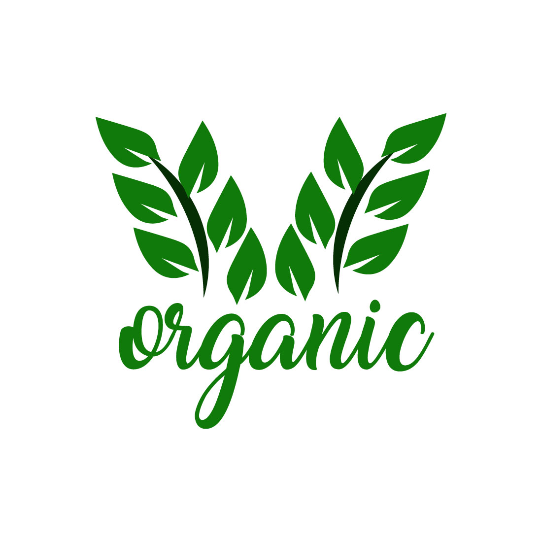 Free Biodiversity organic logo preview image.