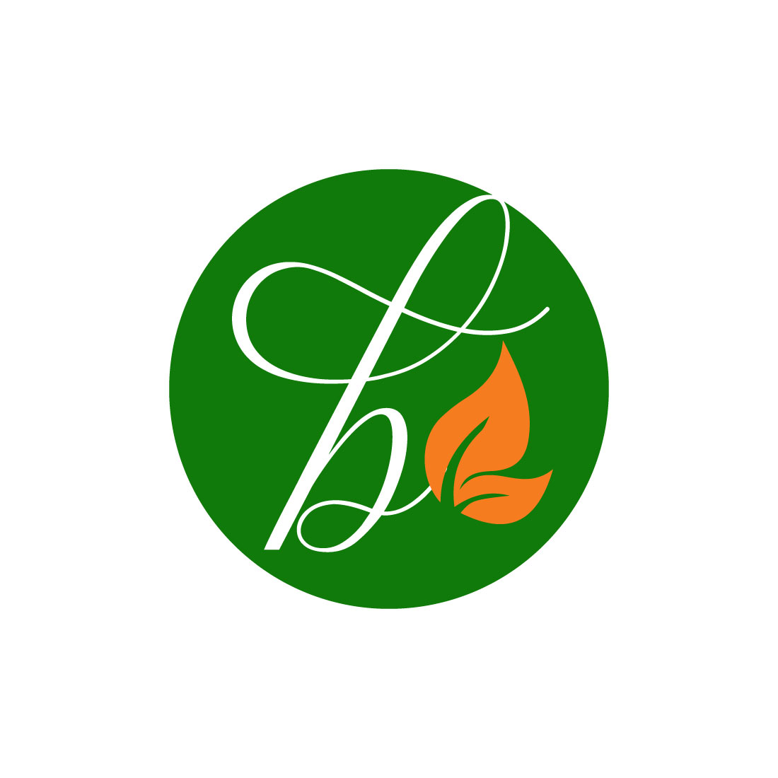Free b floral alphabet logo preview image.