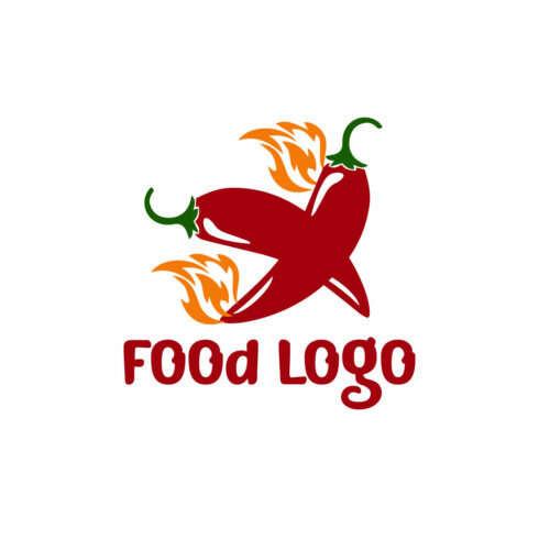 Free make spicy food logo cover image.