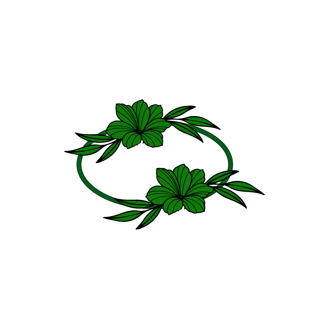 Free medicinal plants logo preview image.