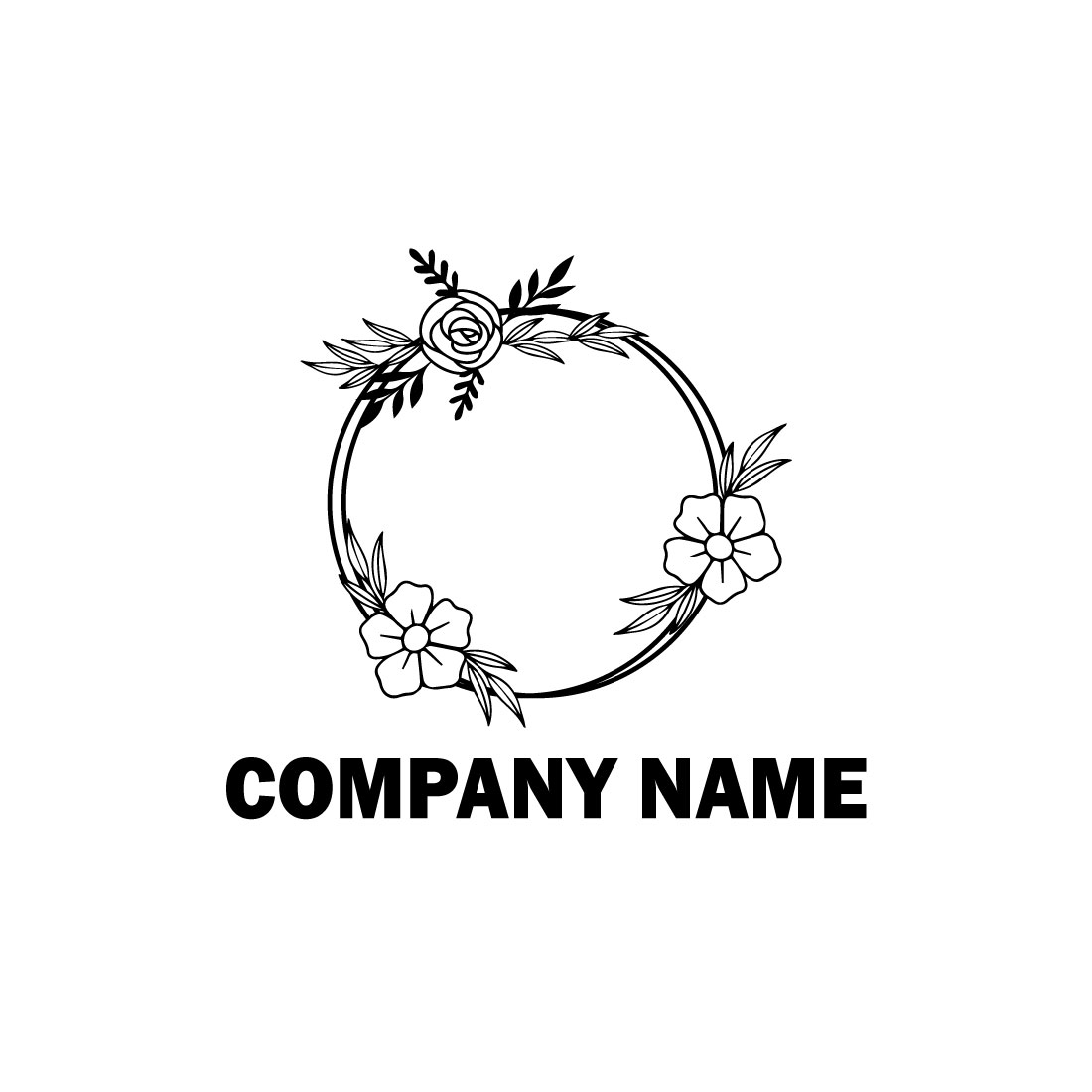 Free couple logo preview image.