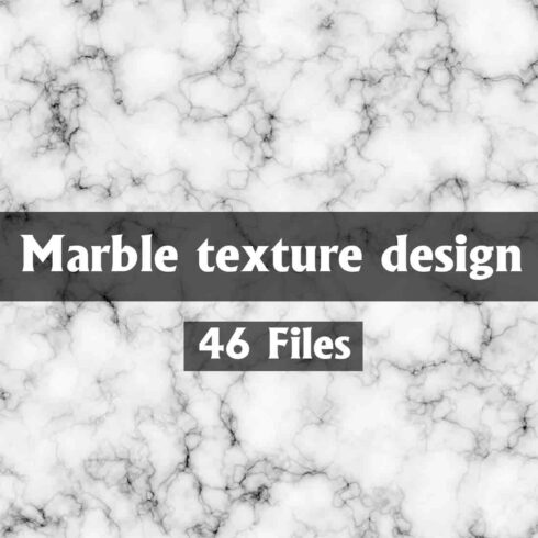 Marble texture design cover image.