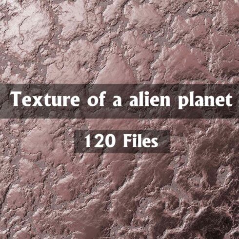 Texture of a alien planet cover image.