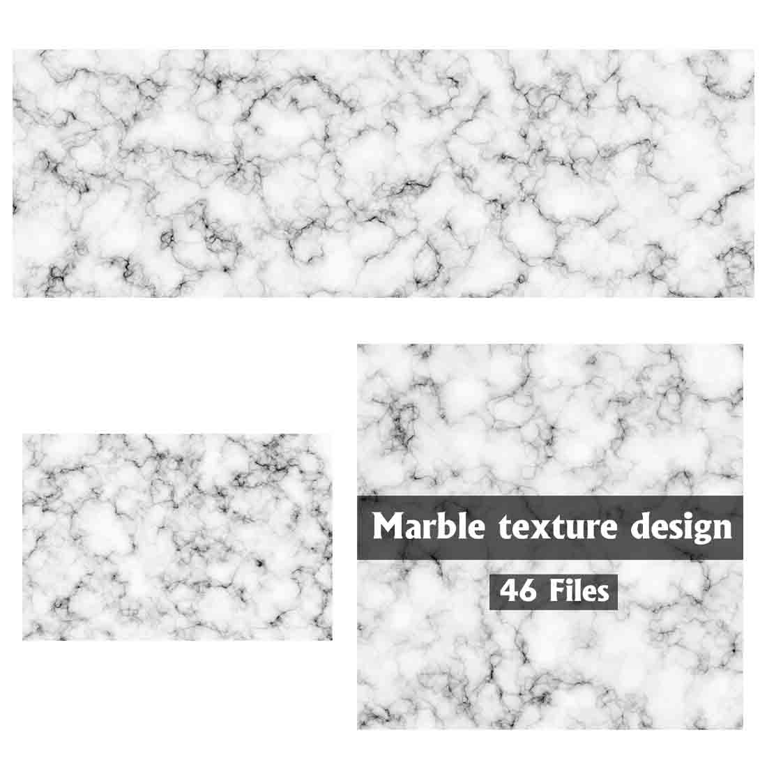 Marble texture design preview image.