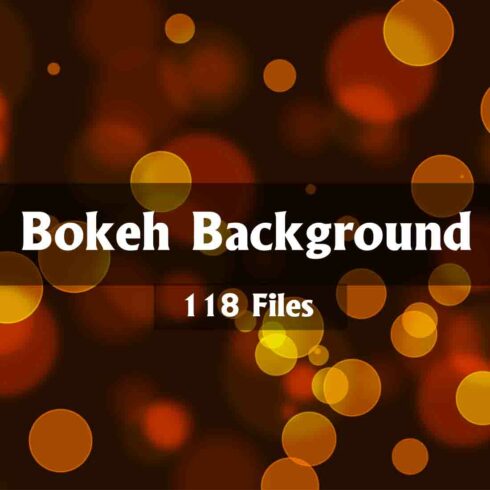 Bokeh Background cover image.