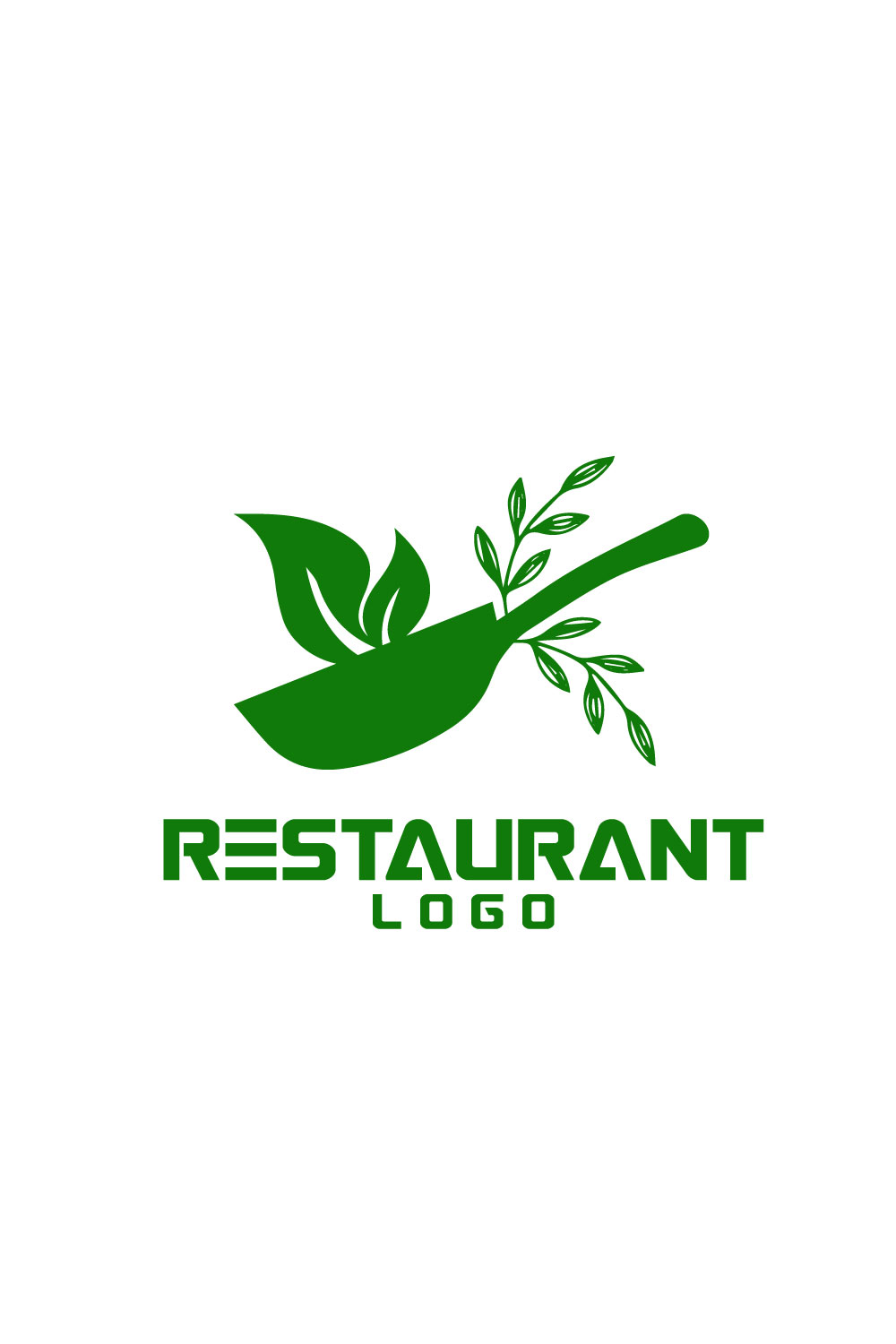 Free Cooking Restaurant Logo pinterest preview image.