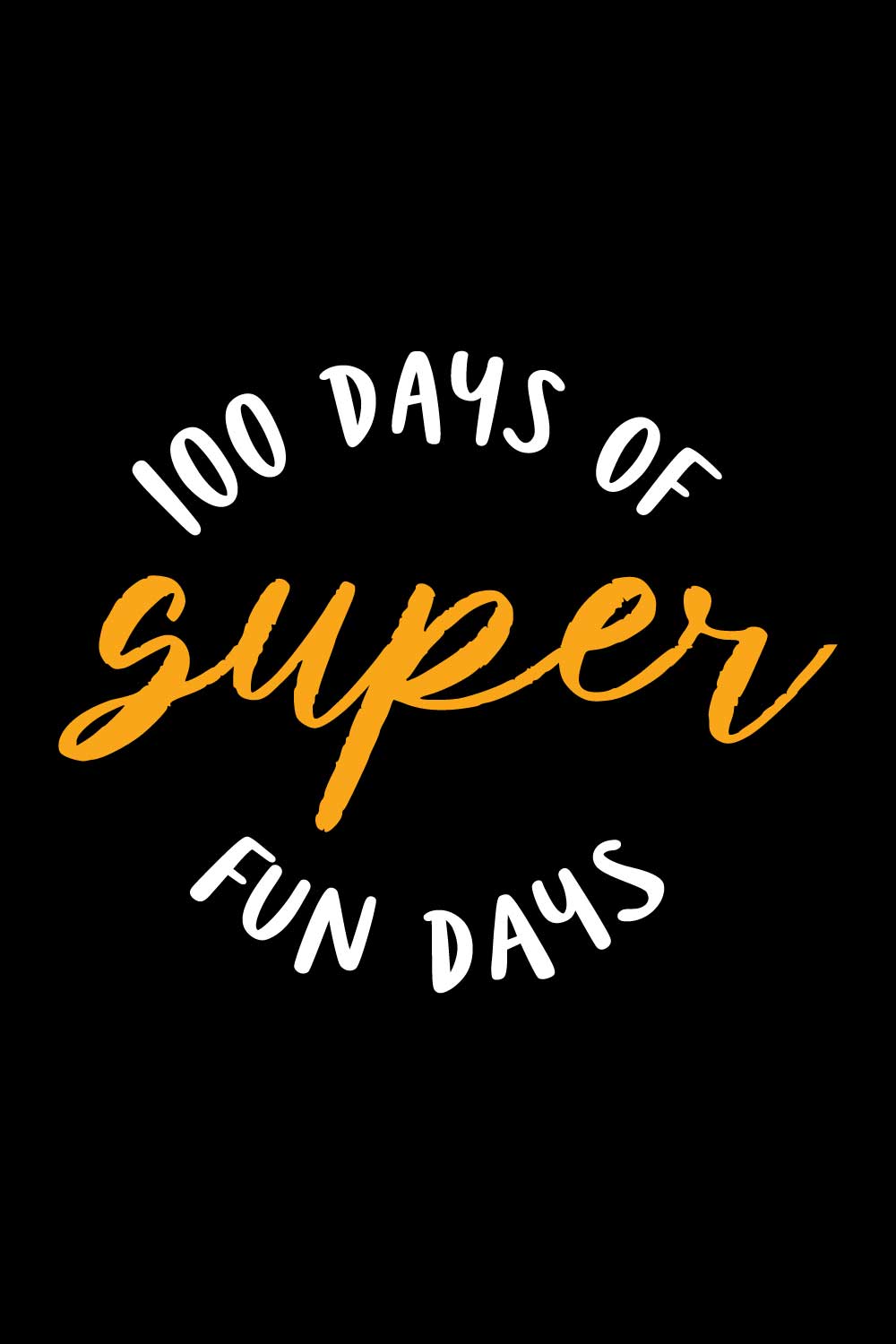 Do you need a 100 days of school T-Shirts design for your website or ‍any store? You are in right place ⦁ 100% vector ⦁ 100% resizable ⦁ 100% printable ⦁ 100% Color Changeable ⦁ Source File (AI and EPS) FILE INCLUDED : 1 JPEG 2 1 Editable EPS file pinterest preview image.