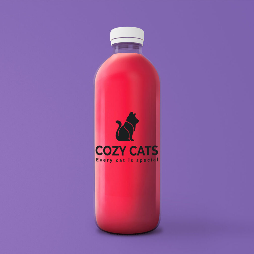 Cozy Cat professional Logo