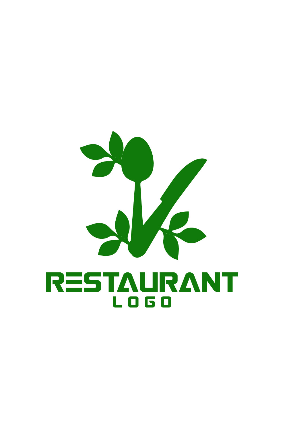 Free Food Logo pinterest preview image.