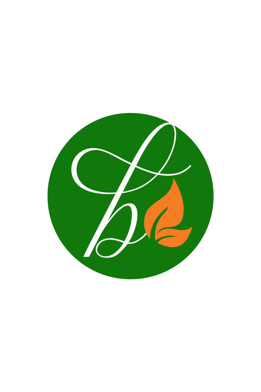 Free b floral alphabet logo pinterest preview image.