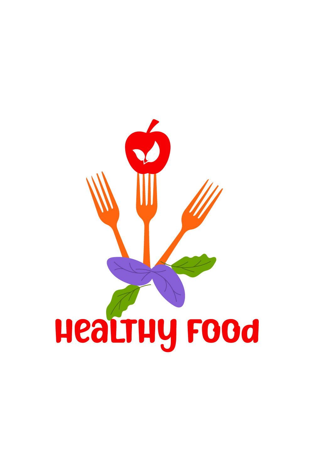 Free Better Health, Better Life logo pinterest preview image.