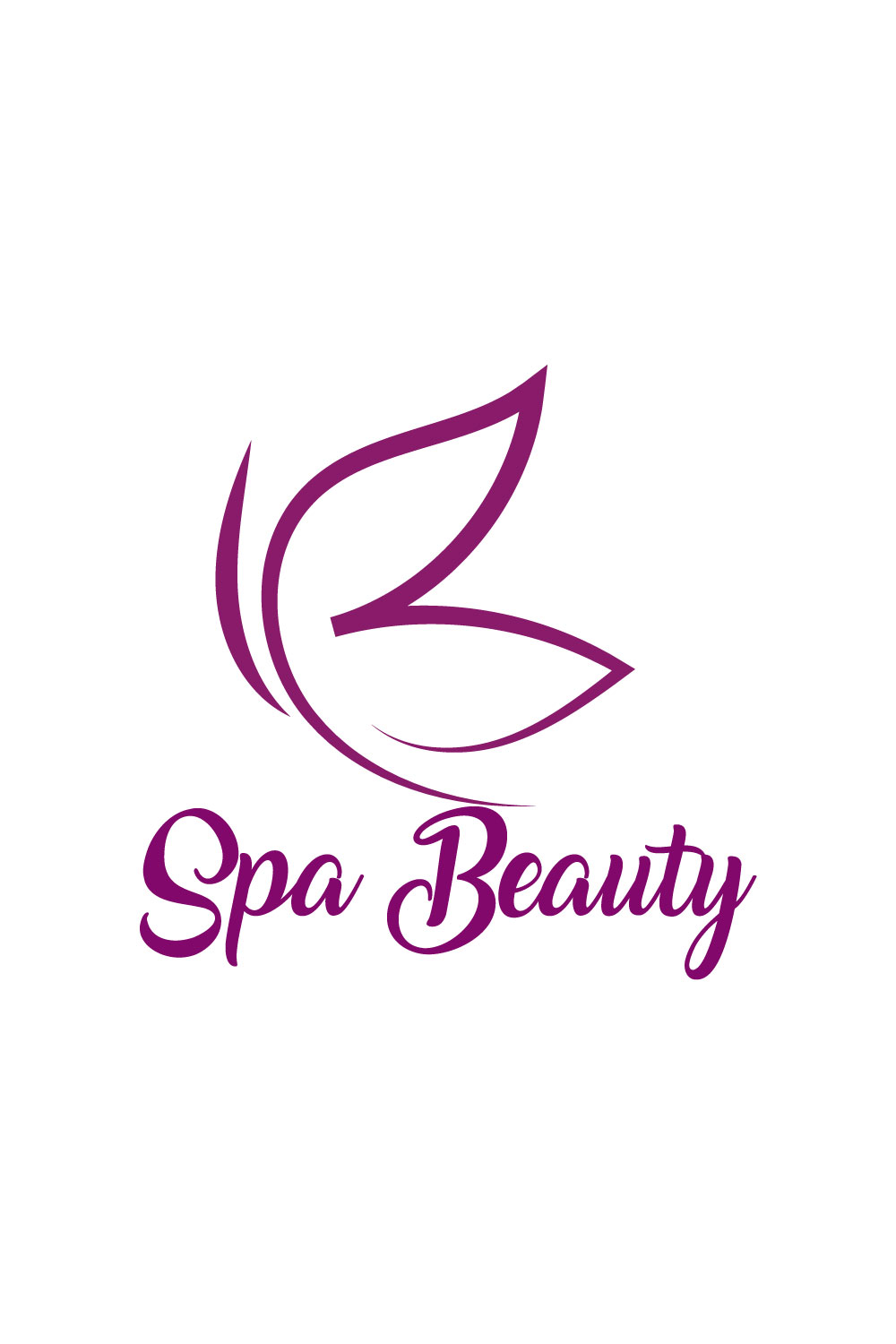 Free skin's beauty potential logo pinterest preview image.