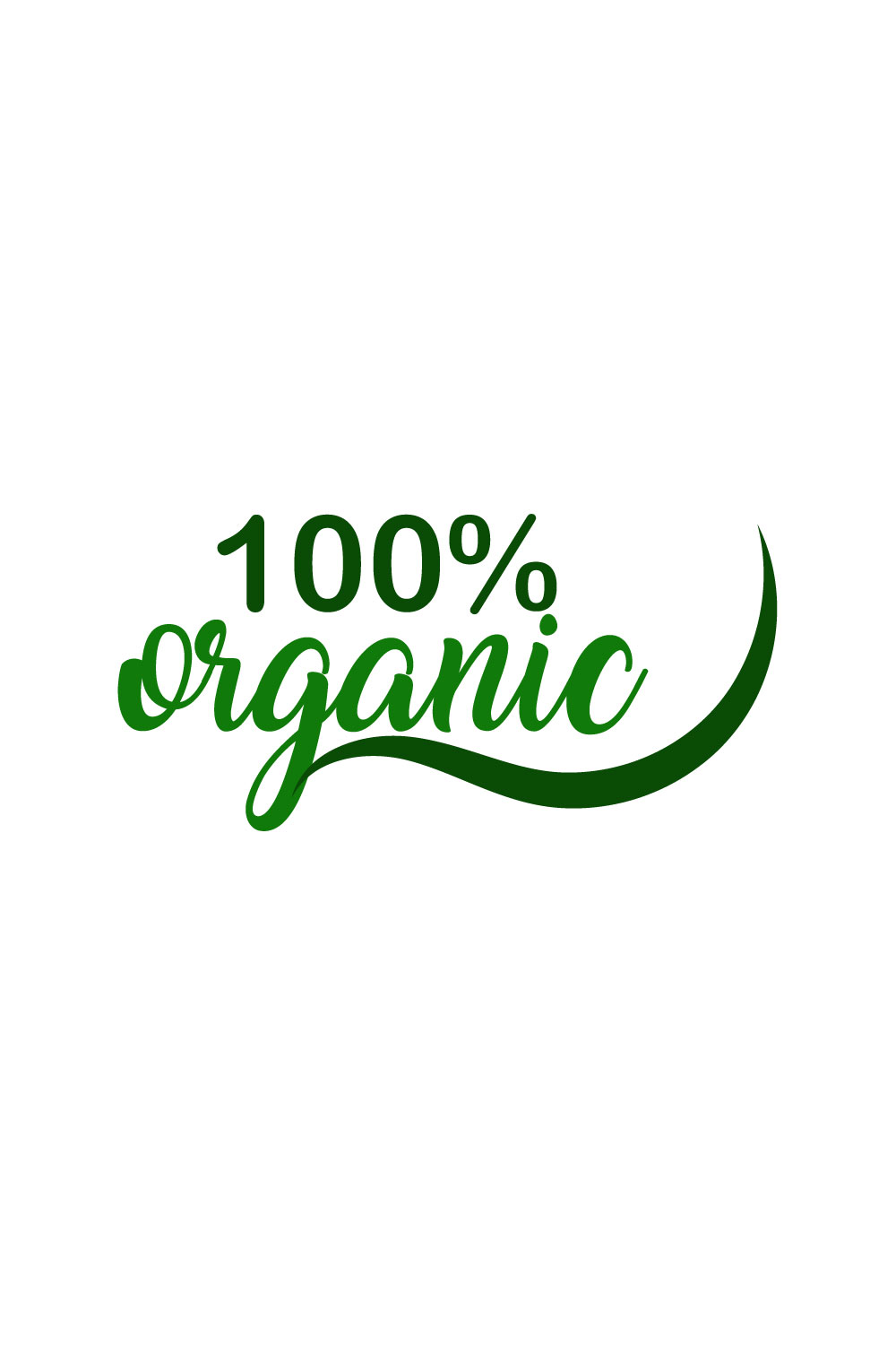 Free organic simply logo pinterest preview image.