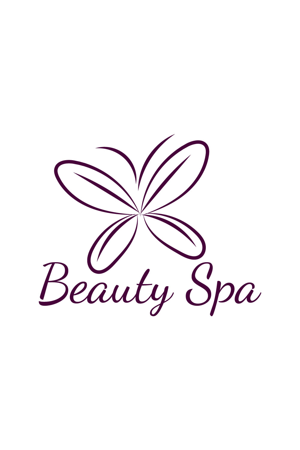 Free Healthy skin care logo pinterest preview image.